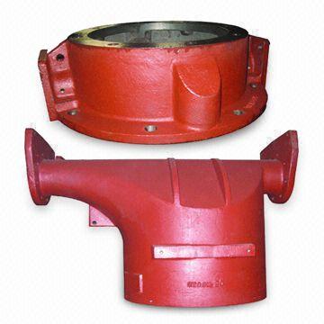 AV Pump/Valve Body with 400kg Weight, Made of EN-GJS-400-15